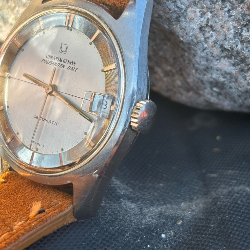 Universal Genve Polerouter Date Automatic Watch - image 1